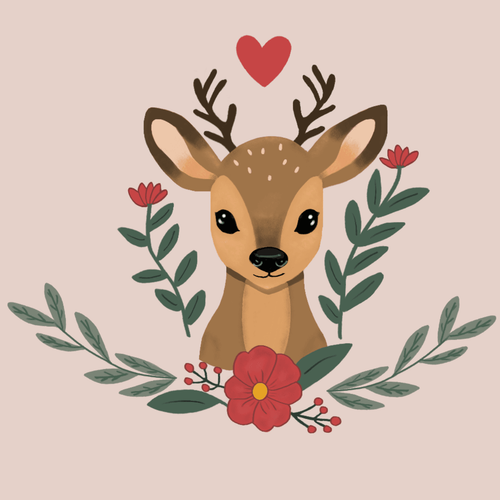 Fawn & Flora Art