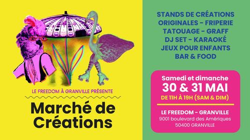 marché de créations Freedom